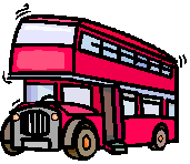 jolly red bus